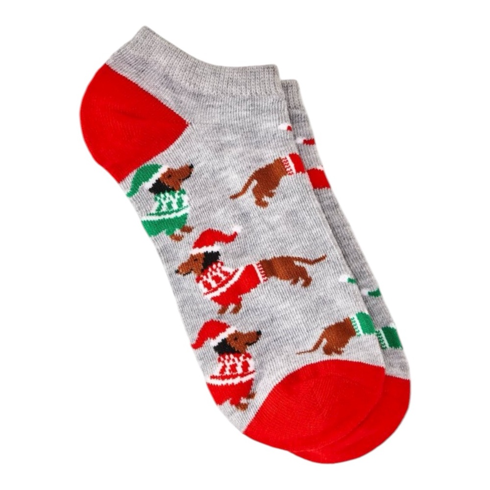 Dachshunds Christmas Low Cut Socks